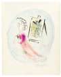 Marc Chagall: Le Chevalet - Signed Print