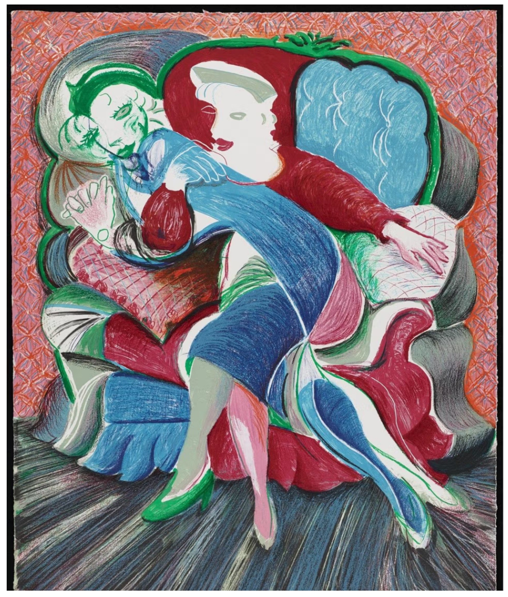 Pablo Picasso Faune Dévoilant Une Femme (Signed Print) 1939 Pablo Picasso Faune Dévoilant Une Femme (Signed Print) 1939