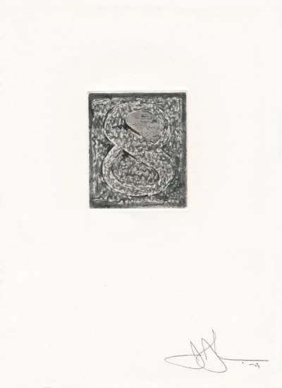 8 (ULAE 164) - Signed Print by Jasper Johns 1975 - MyArtBroker