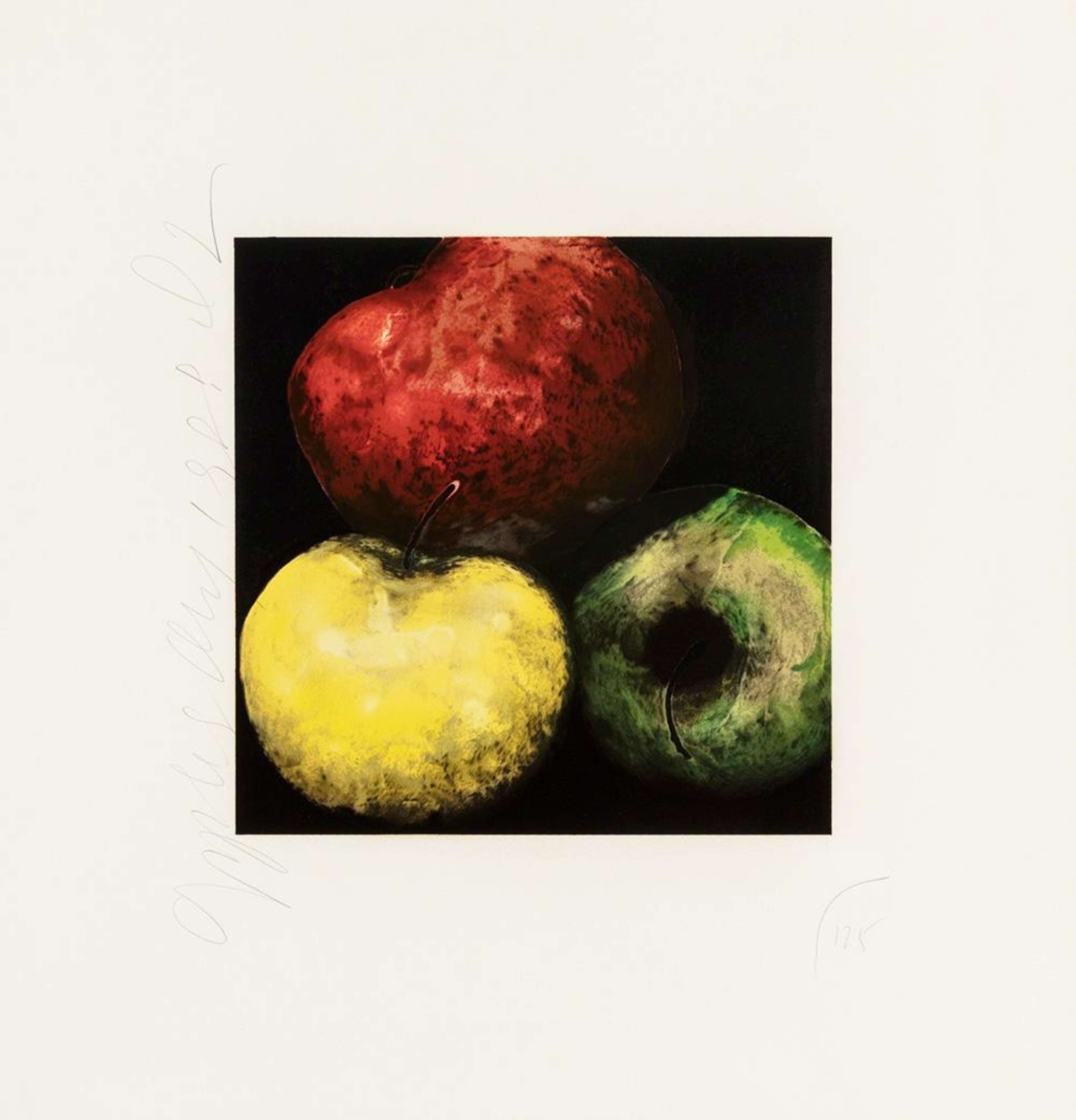 Apples - Signed Print by Donald Sultan 1991 - MyArtBroker