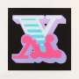 Ben Eine: Letter X (pink) - Signed Print