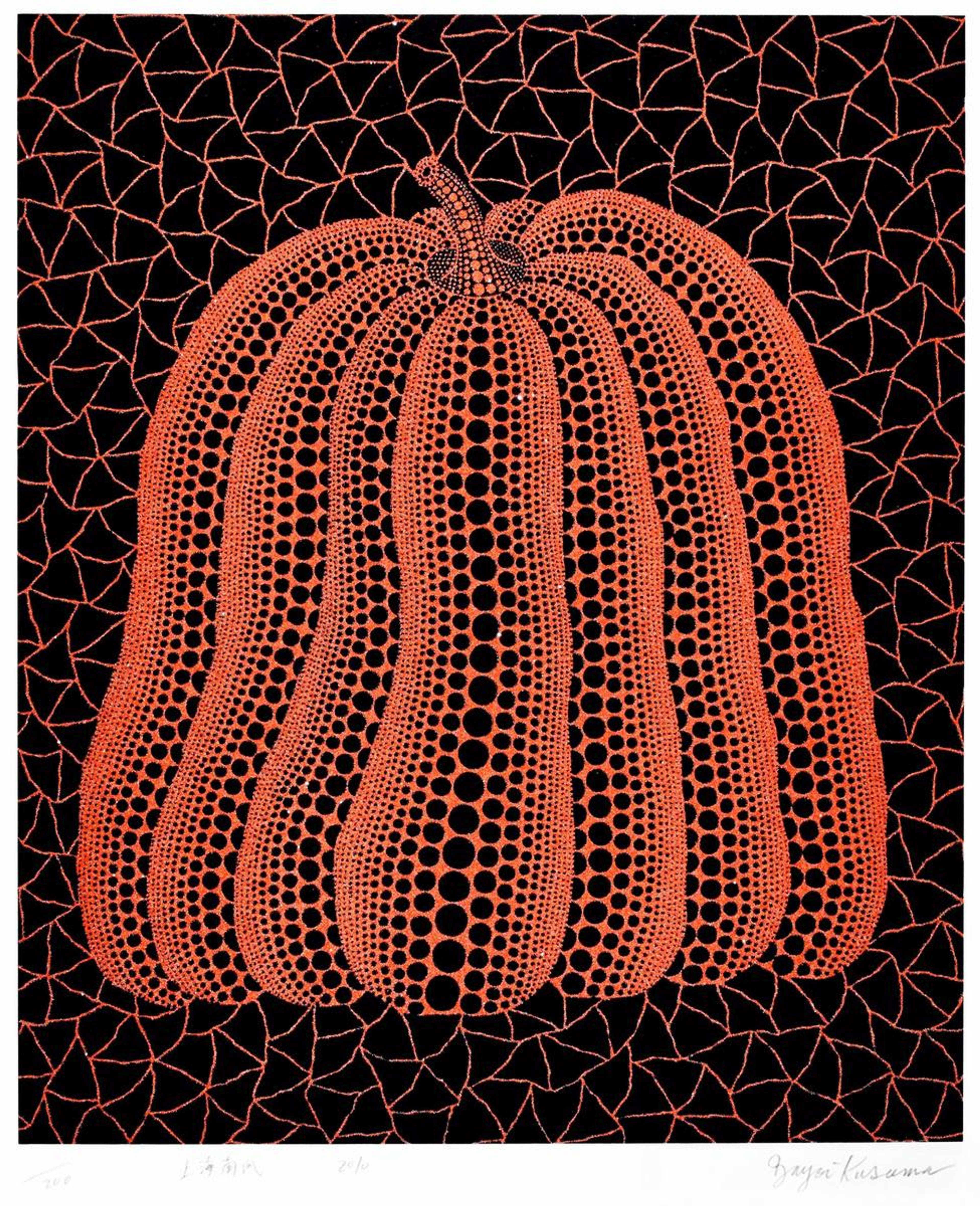 Shanghai Pumpkin - Signed Print by Yayoi Kusama 2010 - MyArtBroker