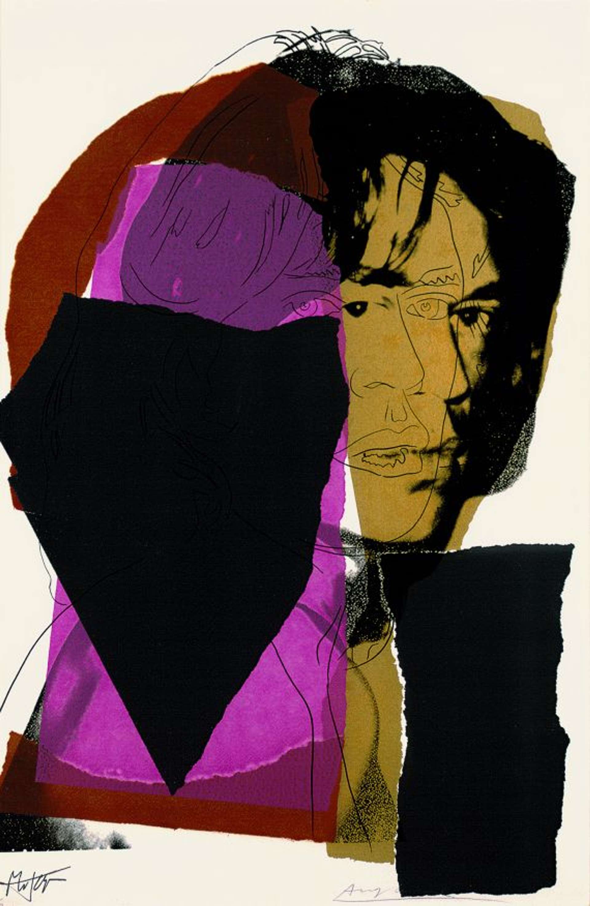 Mick Jagger (F. & S. II.139) - Signed Print by Andy Warhol 1975 - MyArtBroker