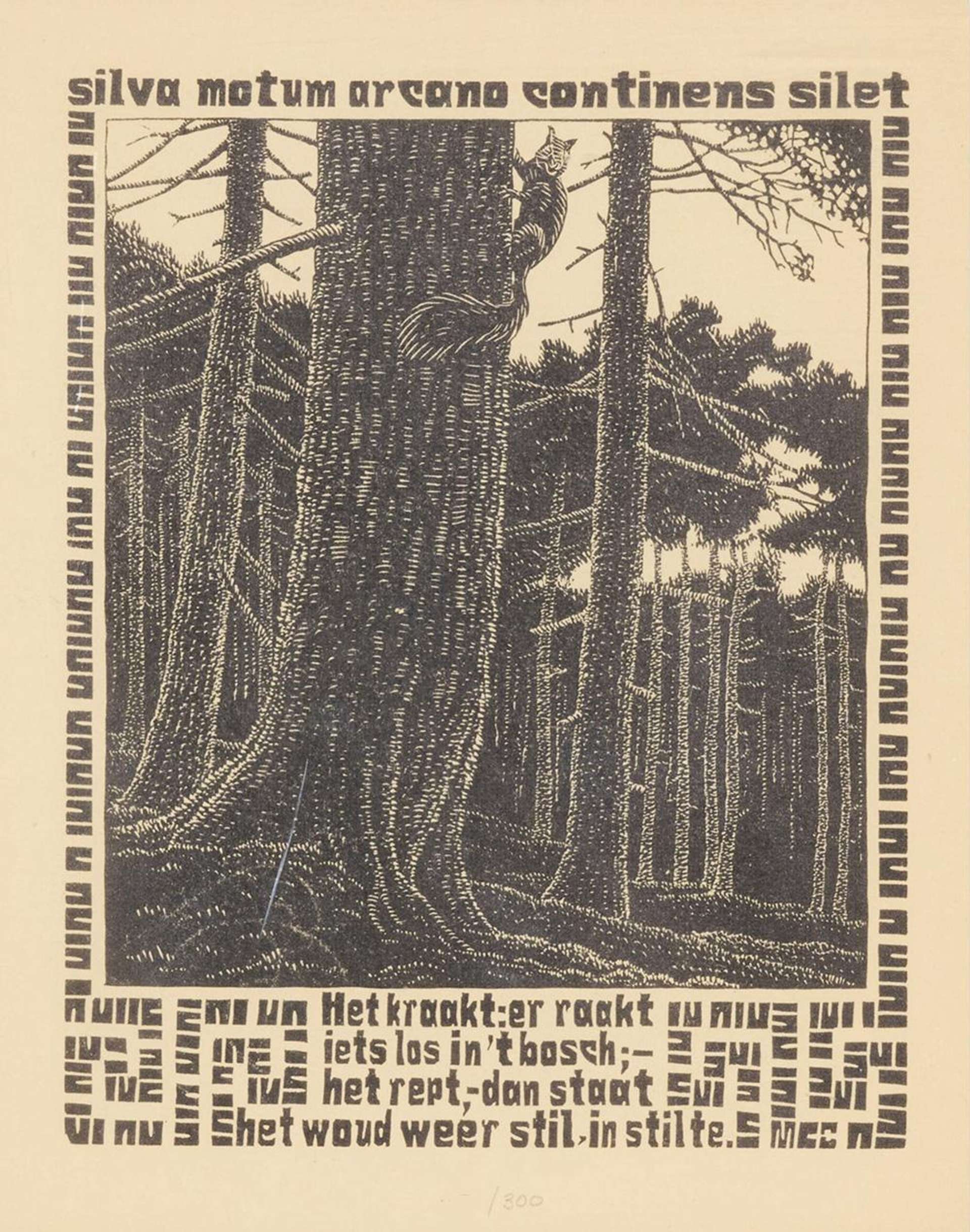 Squirrel - Signed Print by M. C. Escher 1932 - MyArtBroker