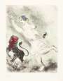 Marc Chagall: David Et Le Lion - Signed Print