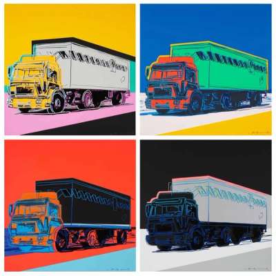 Truck (complete set) - Signed Print by Andy Warhol 1985 - MyArtBroker