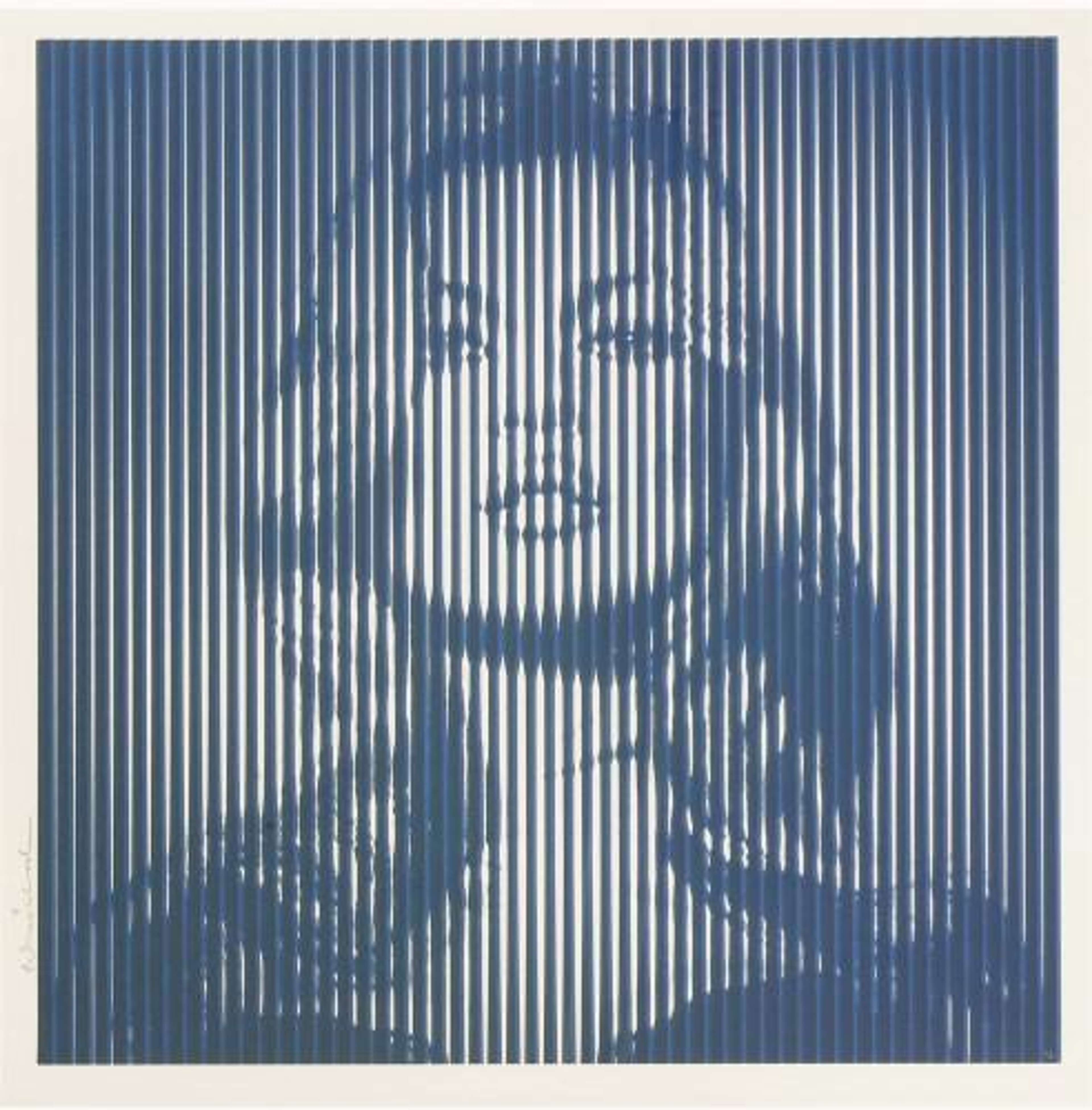 Fame Moss (blue) - Signed Print by Mr Brainwash 2015 - MyArtBroker