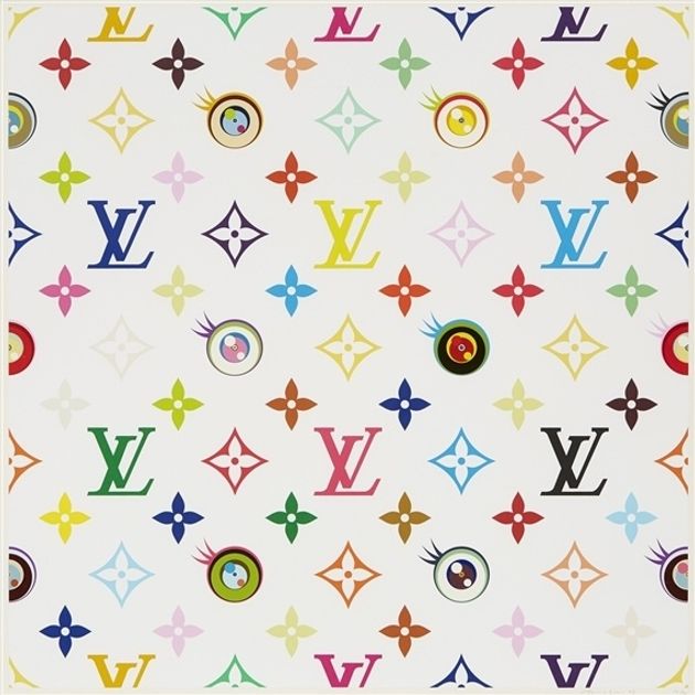 Louis Vuitton Vibrant Monogram Flower Print