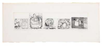 Gretchen And The Snurl - Signed Print by David Hockney 1961 - MyArtBroker