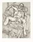 Man Posing - Signed Print