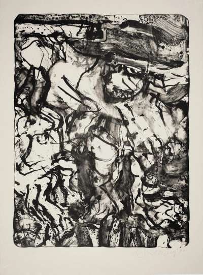 The Preacher - Signed Print by Willem de Kooning 1971 - MyArtBroker