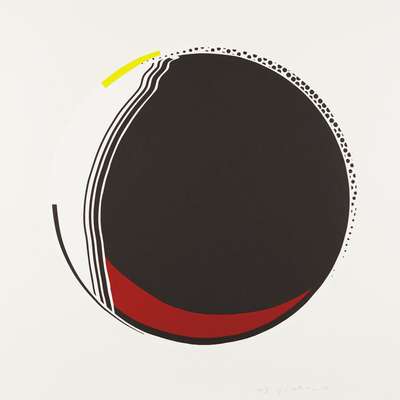 Roy Lichtenstein: Mirror #4 - Signed Mixed Media