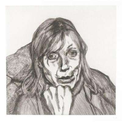 Lucian Freud: Suzanna - Signed Print