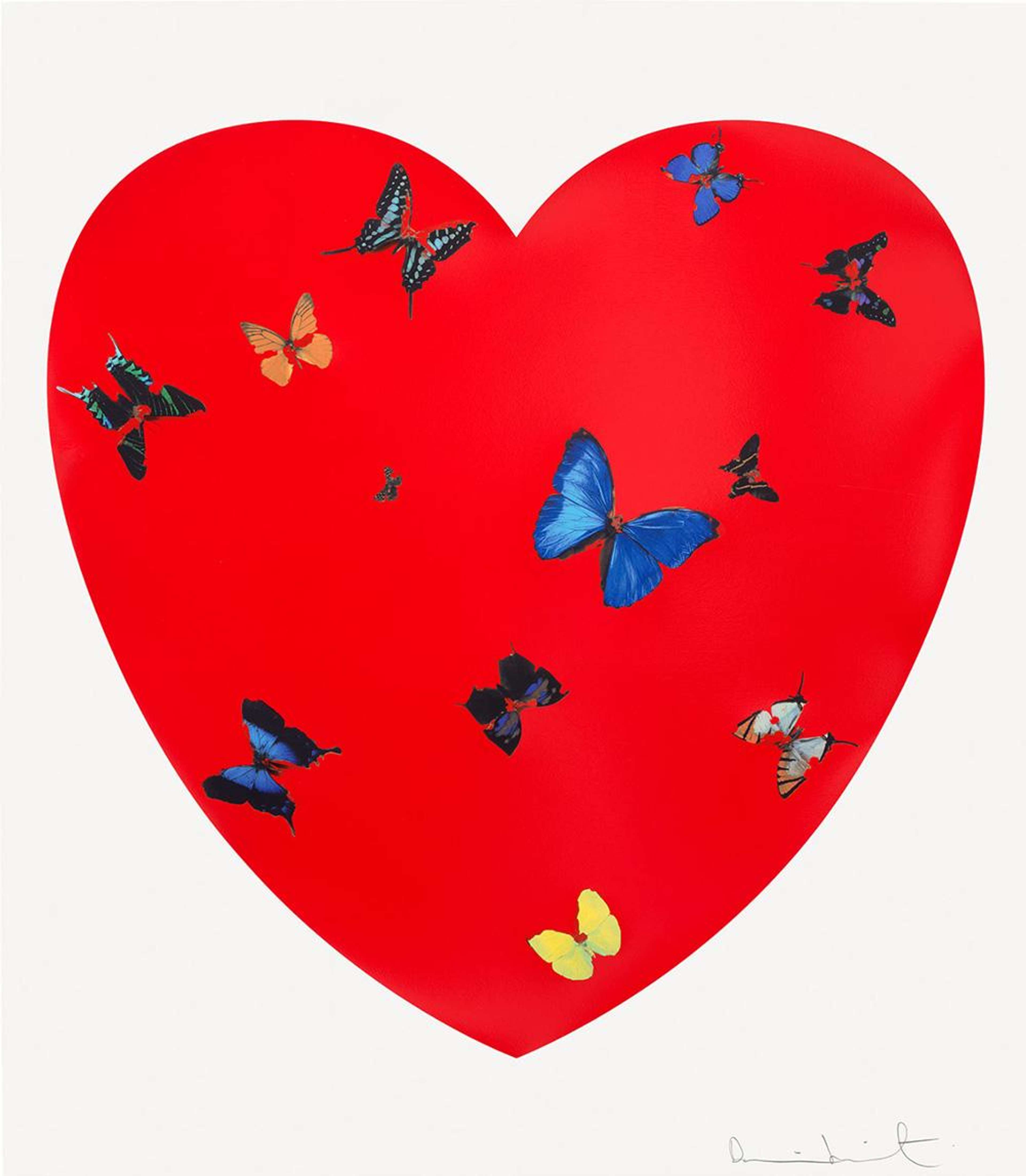 All You Need Is Love Love Love - Signed Print by Damien Hirst 2008 - MyArtBroker