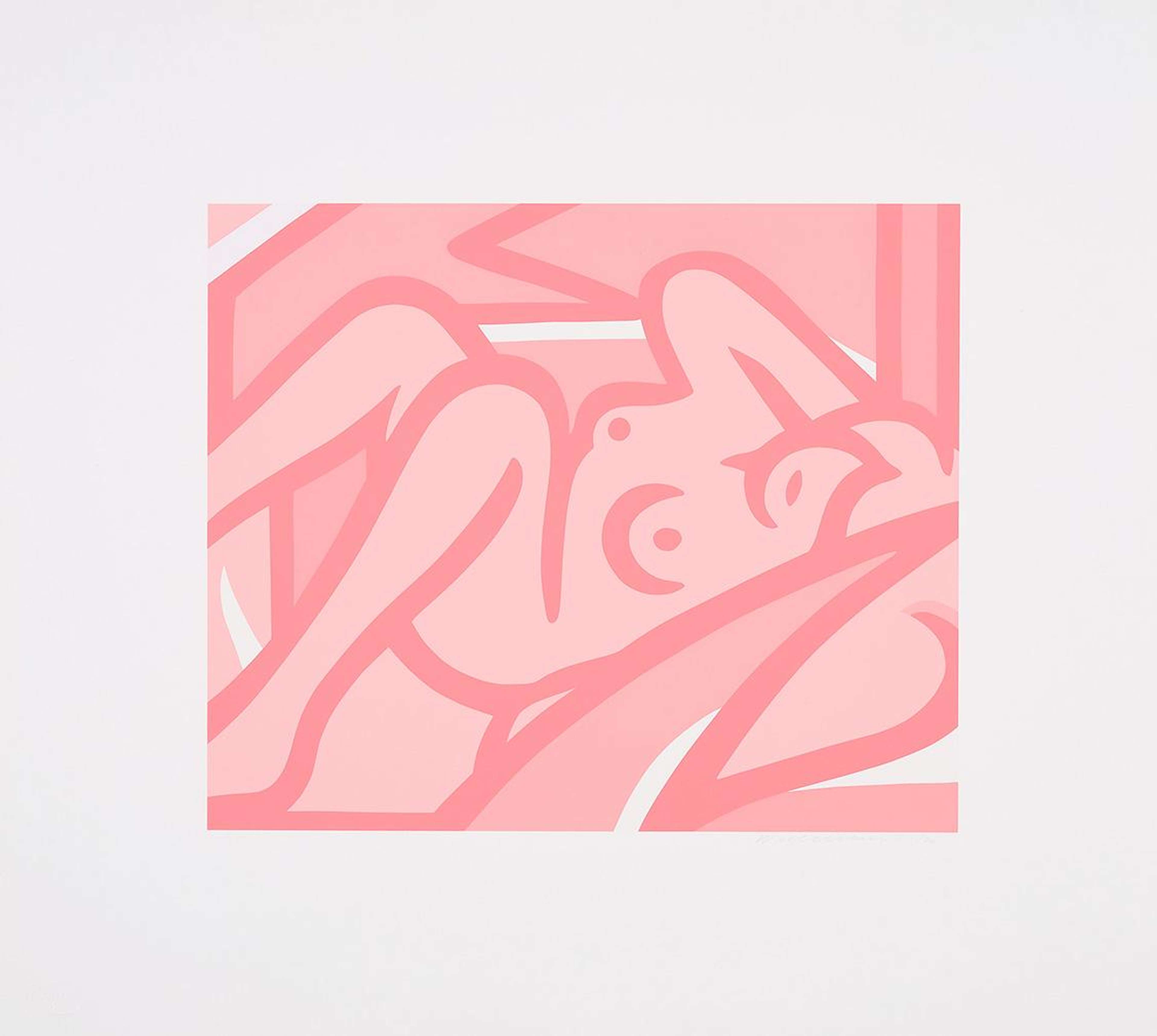 Pink Nude - Signed Print by Tom Wesselmann 2001 - MyArtBroker