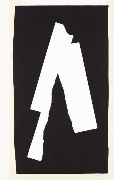 Black Sounds - Signed Print by Robert Motherwell 1984 - MyArtBroker