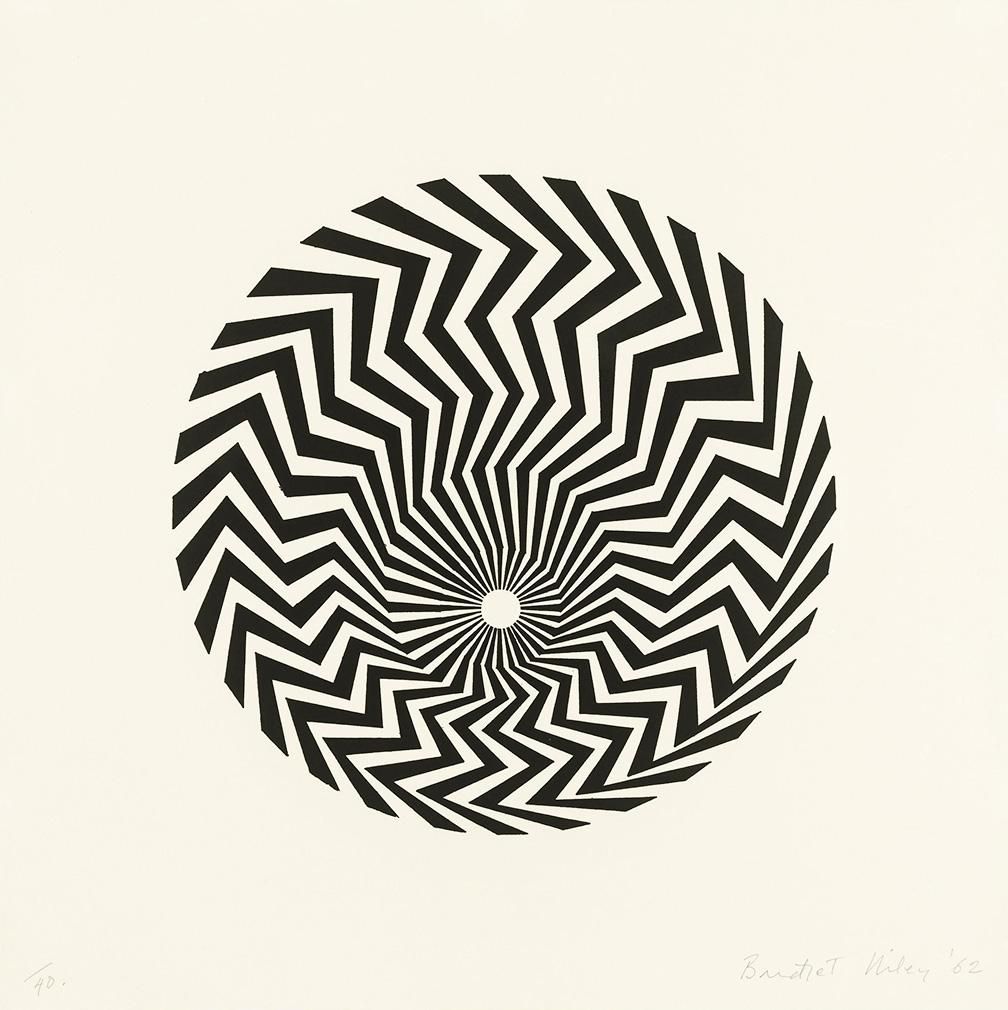 Bridget Riley Untitled (Based On Primitive Blaze) (Signed Print