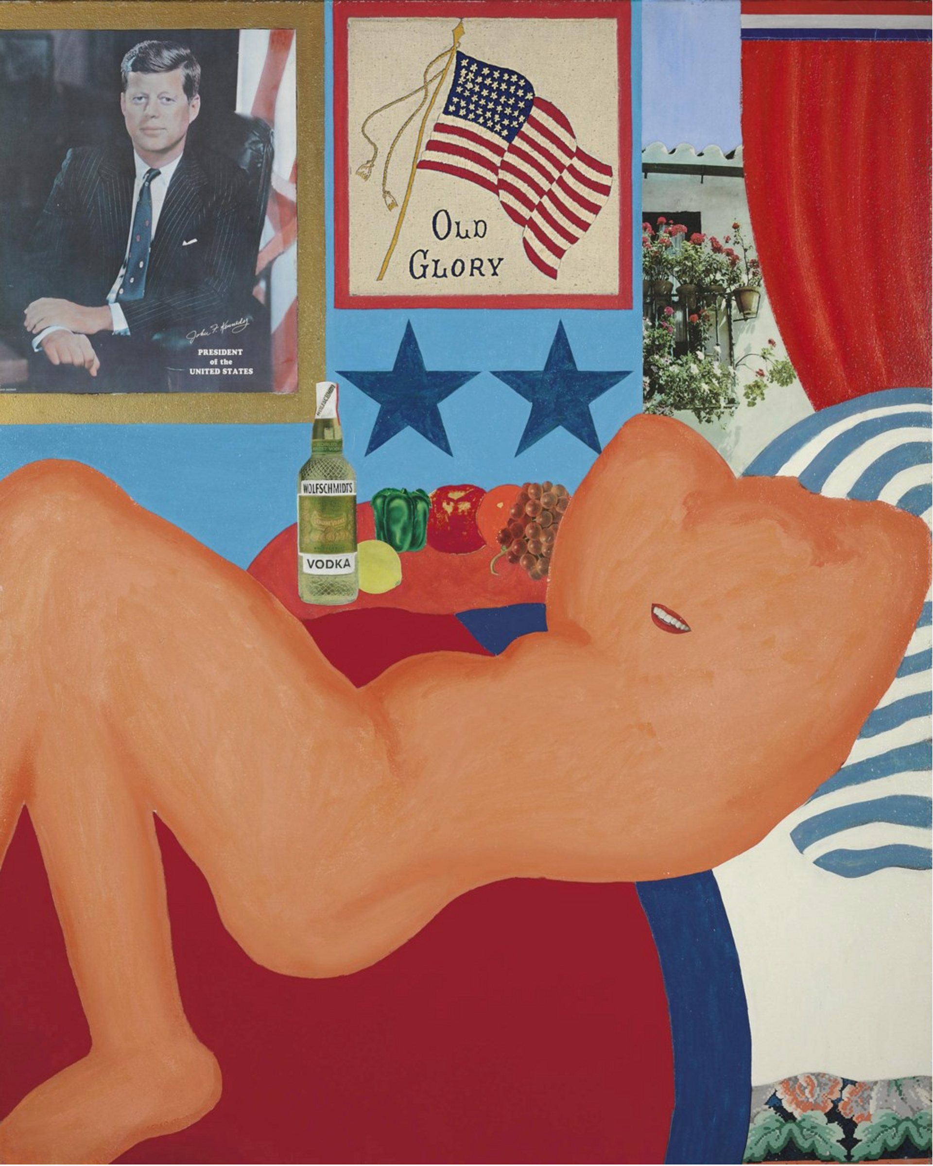 Great American Nude No. 21 by Tom Wesselmann