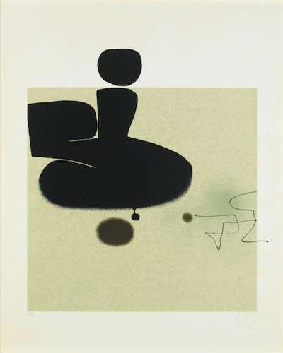 Points of Contact No. 26 - Signed Print by Victor Pasmore 1974 - MyArtBroker