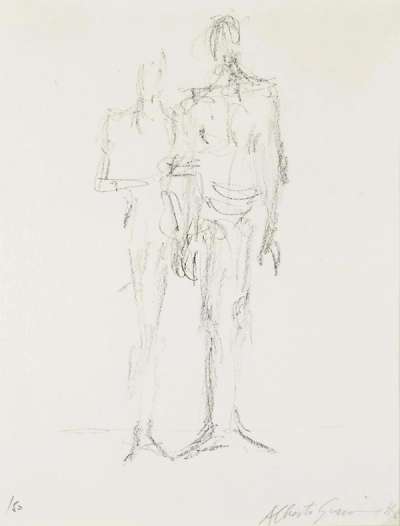 Le Couple - Signed Print by Alberto Giacometti 1951 - MyArtBroker