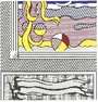 Roy Lichtenstein: Two Paintings: Beach Ball - Signed Print