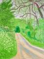 David Hockney: The Arrival Of Spring In Woldgate East Yorkshire 16th May 2011 - Signed Print
