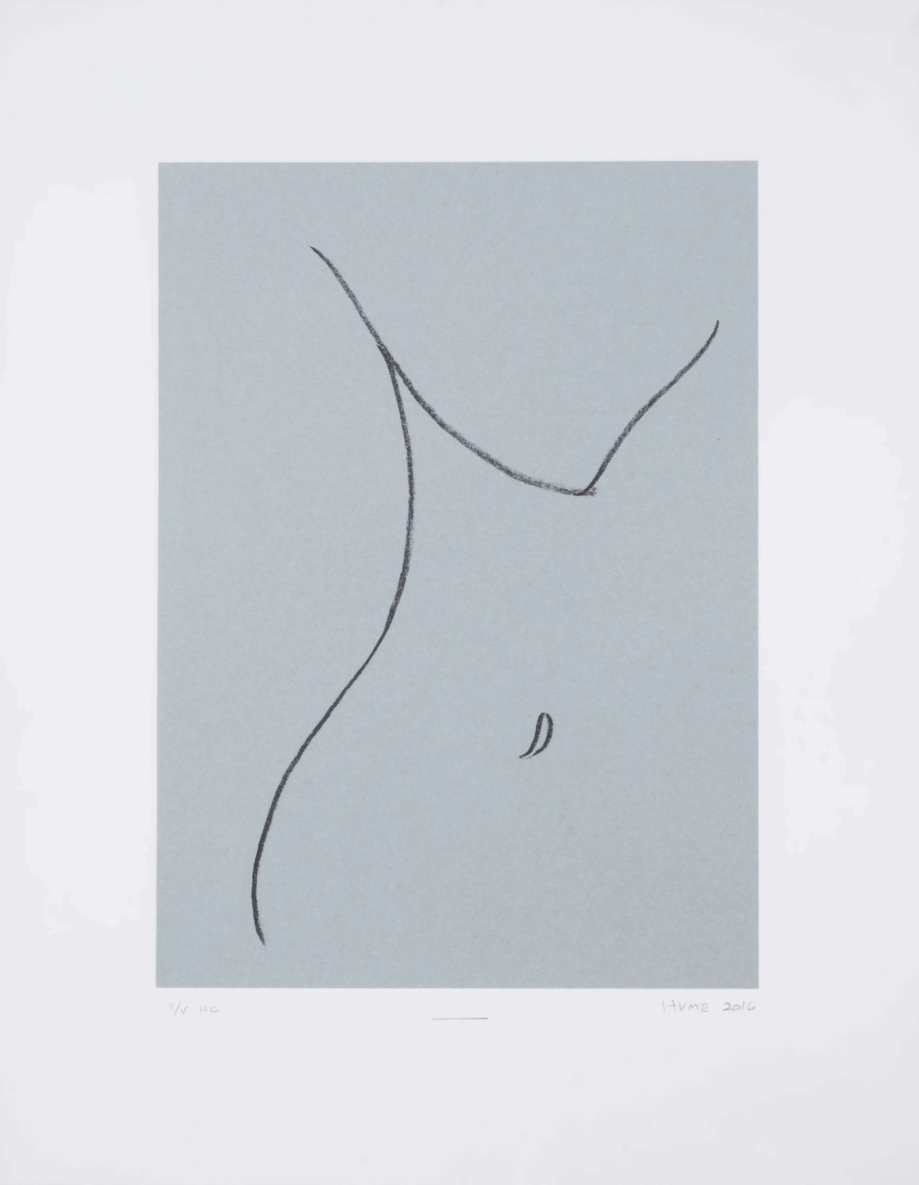 Study In Black - Signed Print by Gary Hume 2016 - MyArtBroker