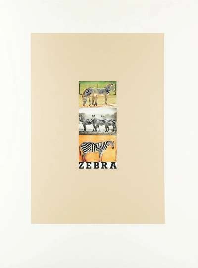 Z Is For Zebra - Signed Print by Peter Blake 1991 - MyArtBroker