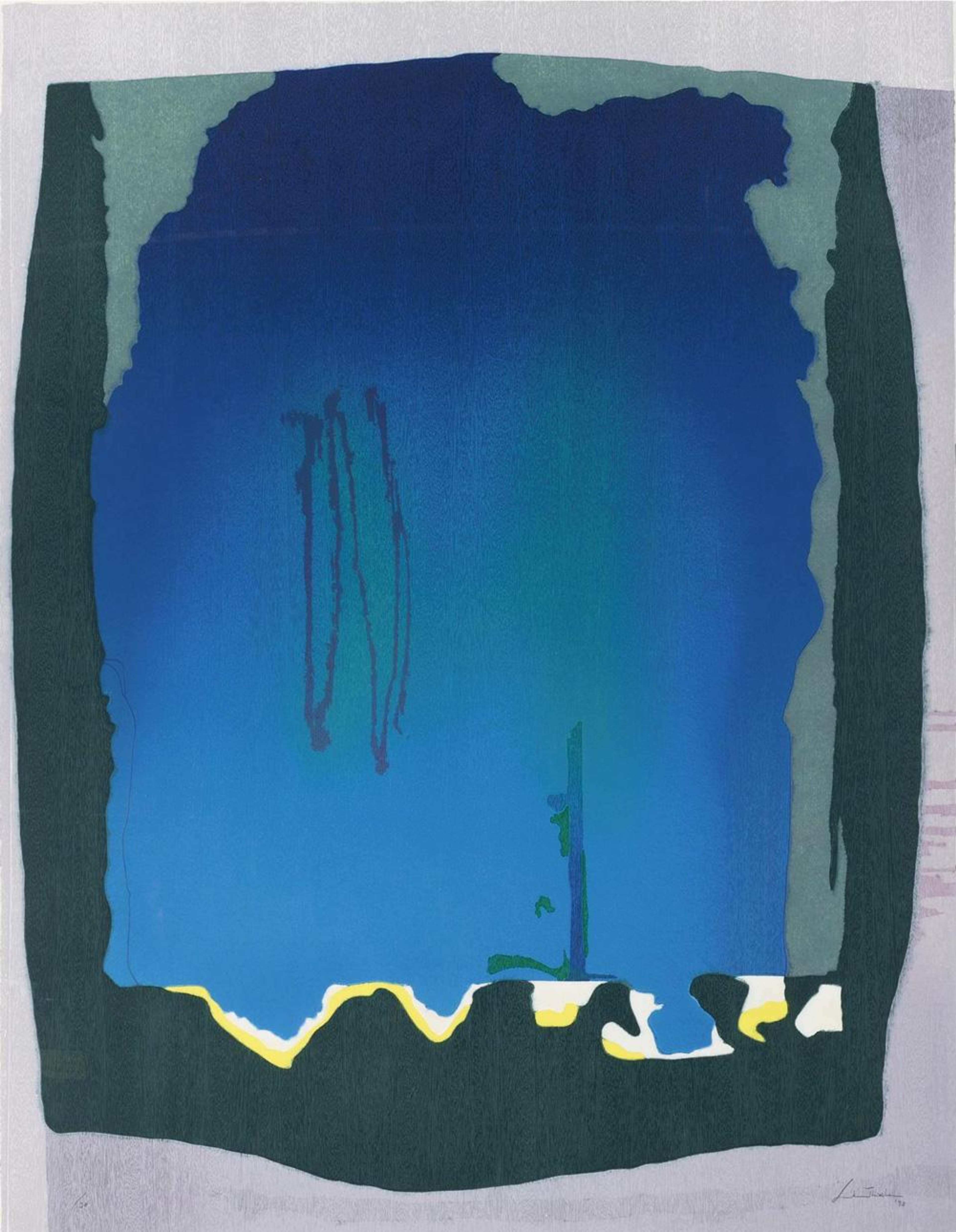 Freefall - Signed Print by Helen Frankenthaler 1970 - MyArtBroker