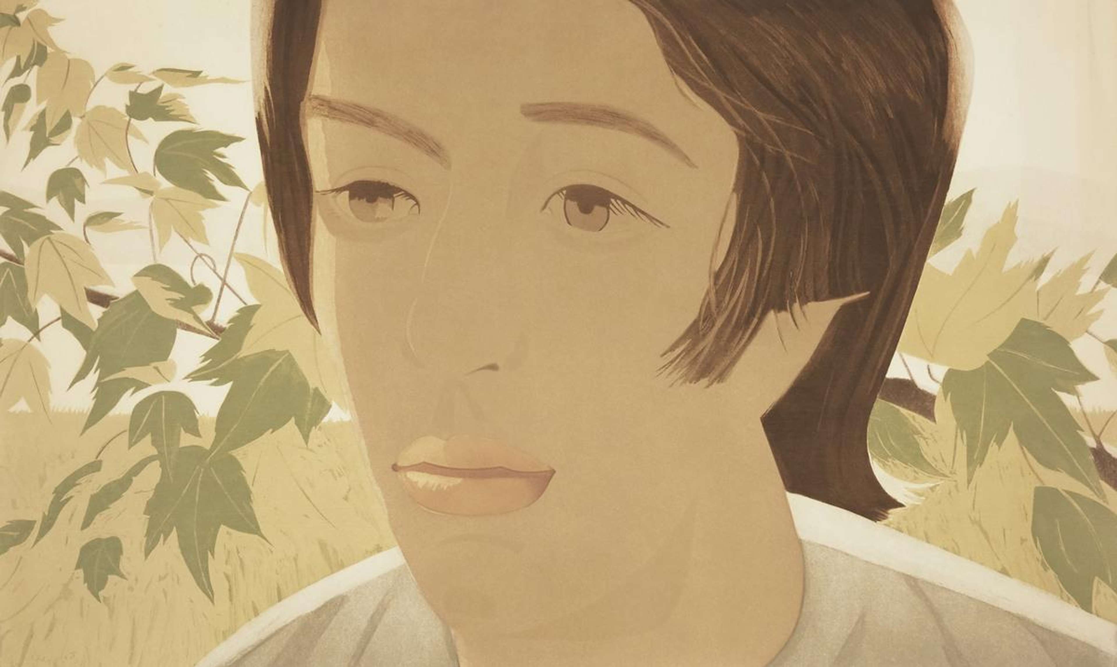 Boy With Branch 2 - Signed Print by Alex Katz 1975 - MyArtBroker