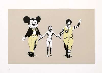 Napalm - Unsigned Print by Banksy 2004 - MyArtBroker