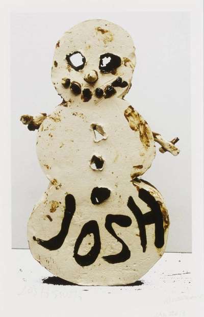 Snowman - Signed Print by Josh Smith 2013 - MyArtBroker