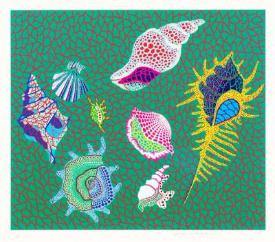 Shells - Signed Print by Yayoi Kusama 1989 - MyArtBroker