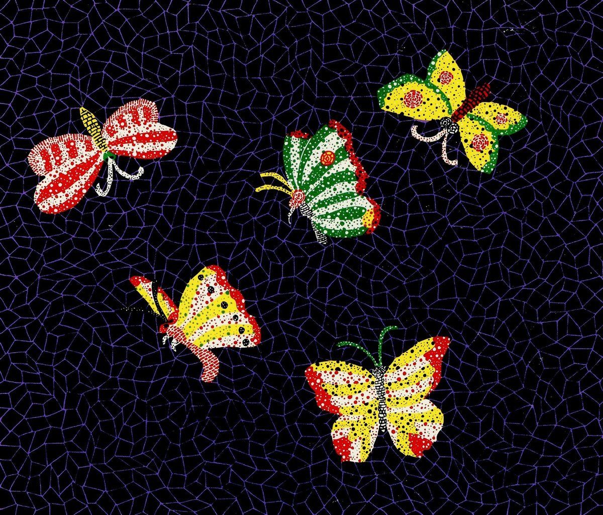 Butterflies by Yayoi Kusama Background & Meaning MyArtBroker