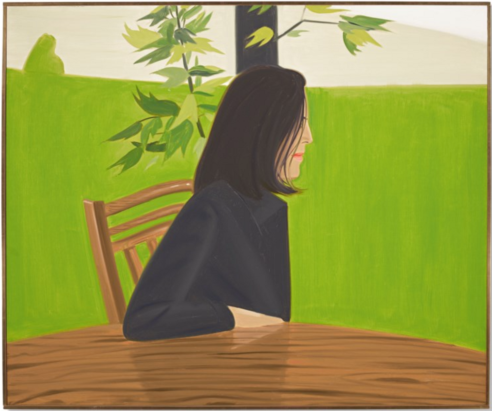 Ada in front of 4PM by Alex Katz - Christie's 2023