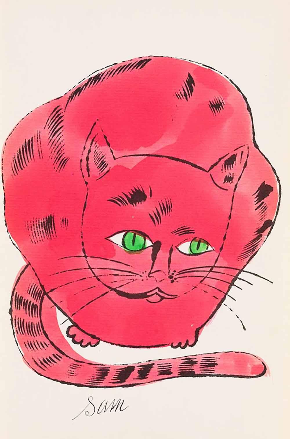 【美品】CATS, CATS, CATS by Andy Warhol