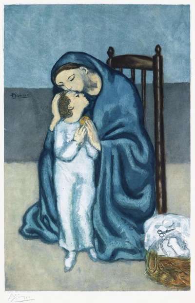 Maternité - Signed Print by Pablo Picasso 1930 - MyArtBroker