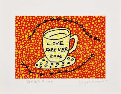 Morning Is Here E - Signed Print by Yayoi Kusama 2004 - MyArtBroker