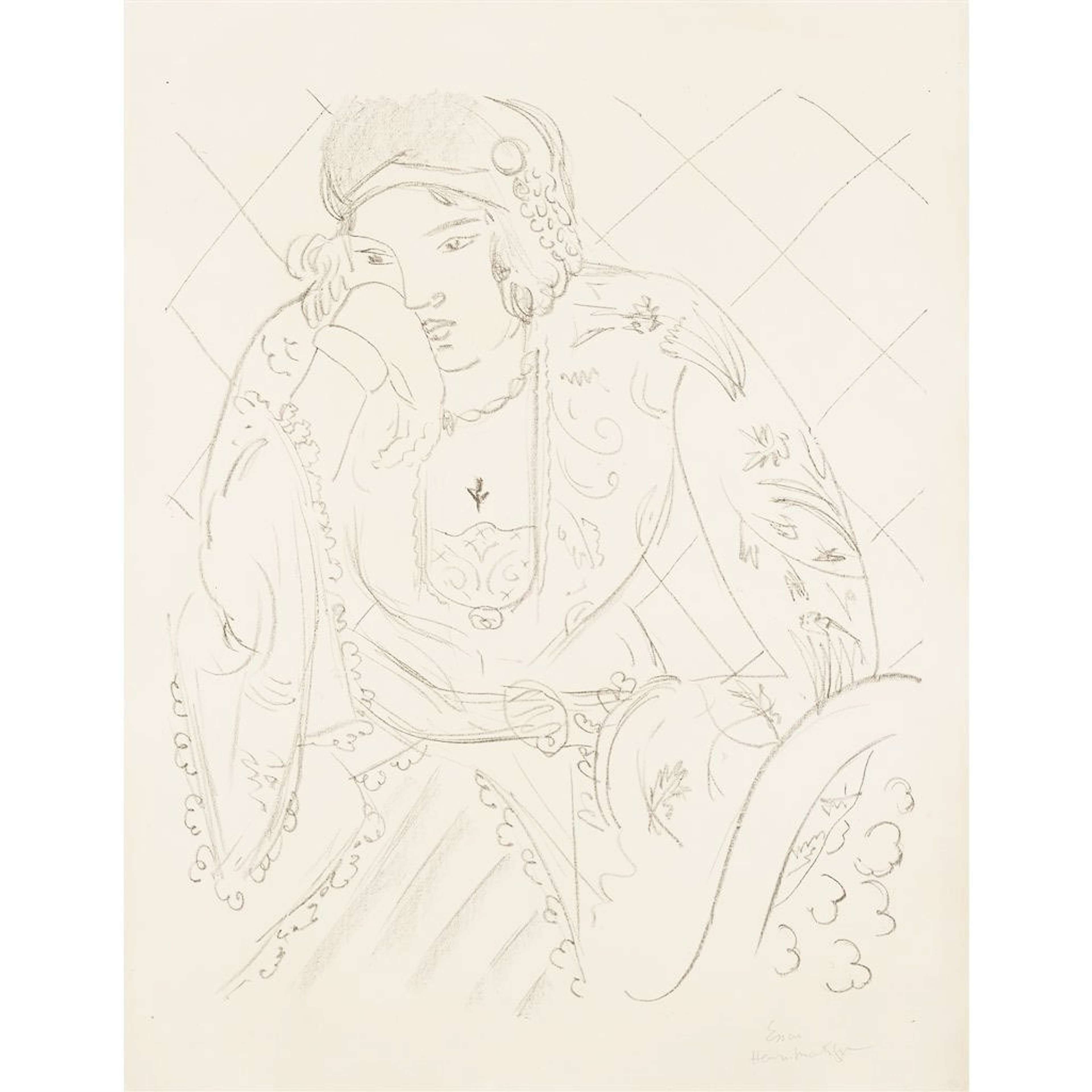 Orientale La Croix Trifoliée - undefined by Henri Matisse 1929 - MyArtBroker