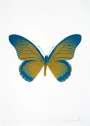Damien Hirst: The Souls IV (oriental gold, turquoise) - Signed Print
