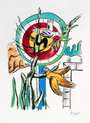 Fernand Leger: Les Deux Oiseaux - Signed Print