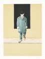 Francis Bacon: Triptych 1986 - 1987 Woodrow Wilson (left panel) - Signed Print