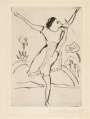 Erich Heckel: Roman Dancer - Signed Print