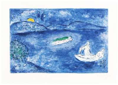 Marc Chagall: Echo - Signed Print