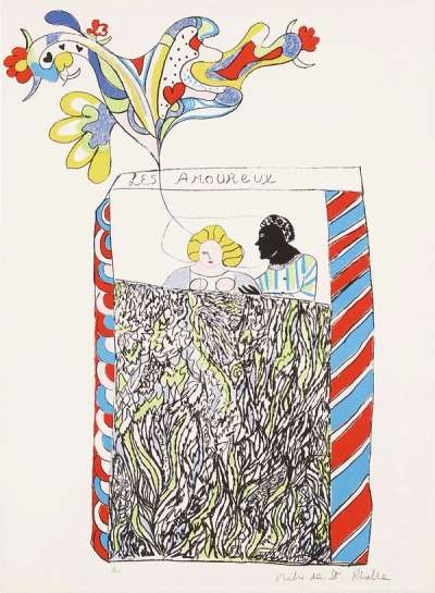 Les Amoureux - Signed Print by Niki de Saint Phalle 1971 - MyArtBroker