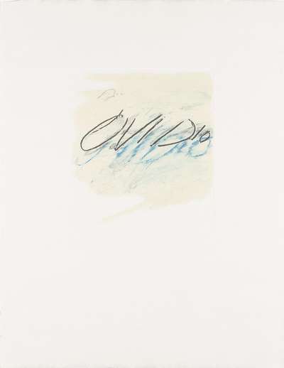 Ovidio - Signed Print by Cy Twombly 1975 - MyArtBroker