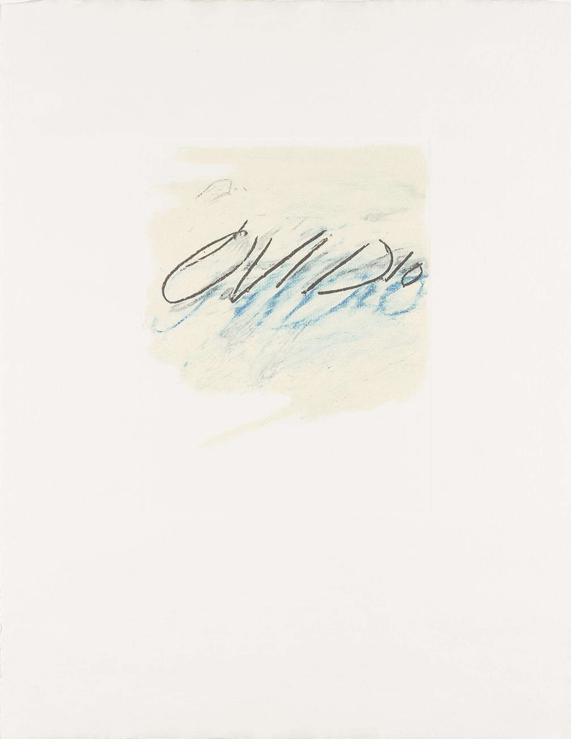 Ovidio - Signed Print by Cy Twombly 1975 - MyArtBroker