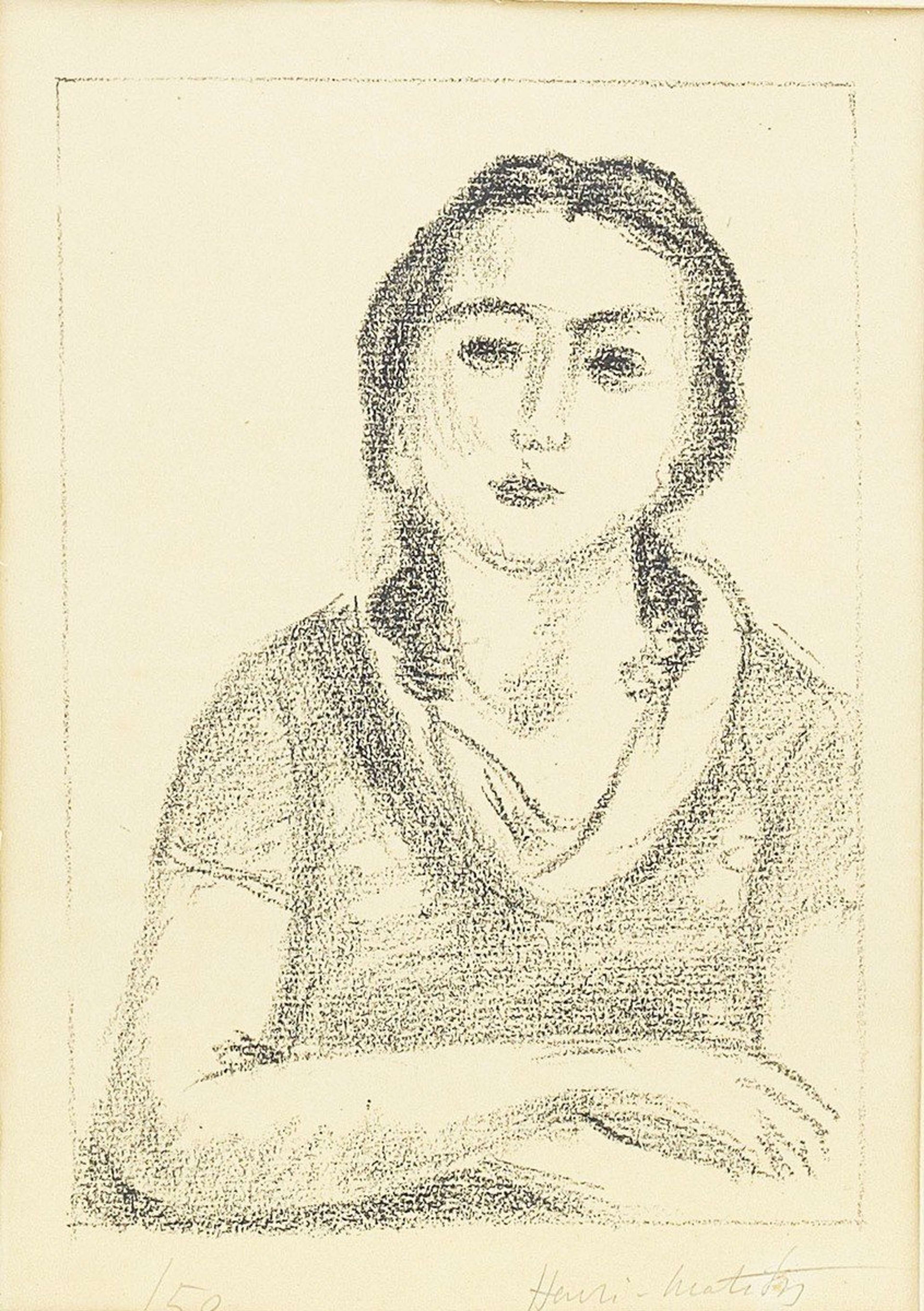 Buste De Jeune Fille, Les Bras Croisés - undefined by Henri Matisse null - MyArtBroker