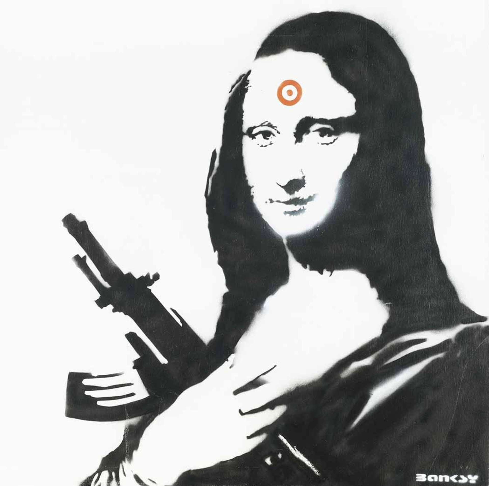 Mona Lisa With AK47