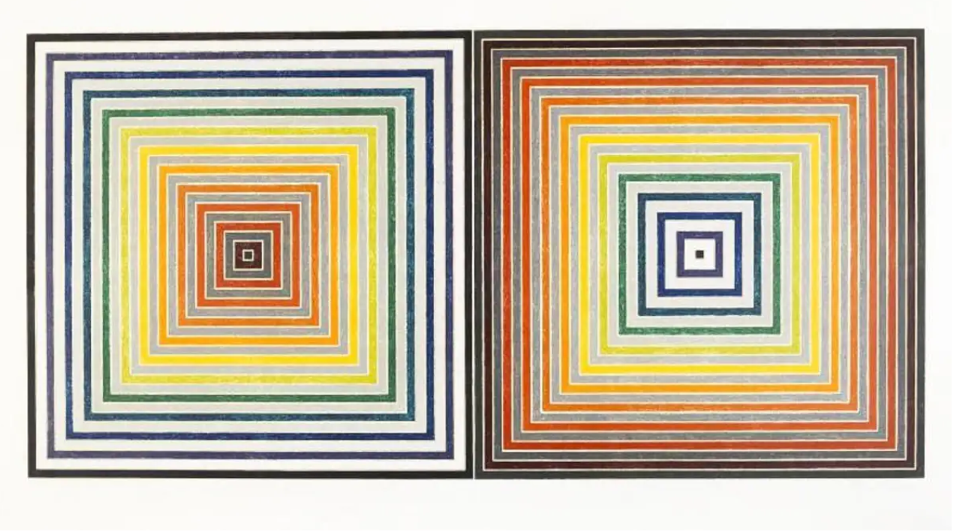 Double Gray Scramble by Frank Stella - MyArtBroker 